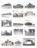 American Lutheran, Full Gospel Church, Indian Lake Baptist, Nobles County War Memorial Library, Brewster H. S.
